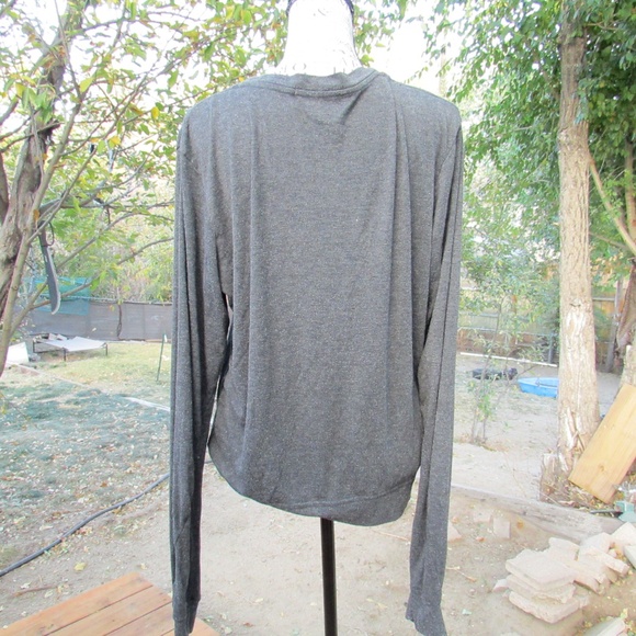 Wildfox Gray V-Neck Sweater - Picture 4 of 4